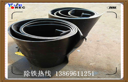 皮帶除鐵器，海南關(guān)于皮帶除鐵器裝置合理化建議_強磁海南關(guān)于皮帶除鐵器裝置合理化建議工作原理構造選型_廠(chǎng)家