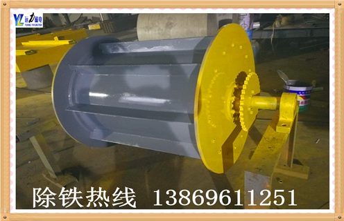 強磁除鐵滾筒，廣西強磁除鐵滾筒_黑龍江強磁永磁滾筒結構圖多少錢(qián)一臺，廣西強磁除鐵滾筒結構圖磁塊安裝內部結構圖 